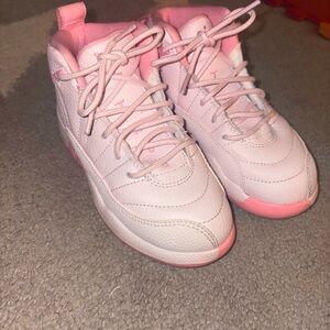 Jordan Kids Pink High-Top Sneakers